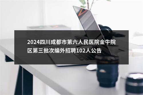2024四川成都市第六人民医院金牛院区第三批次编外招聘102人公告 图片